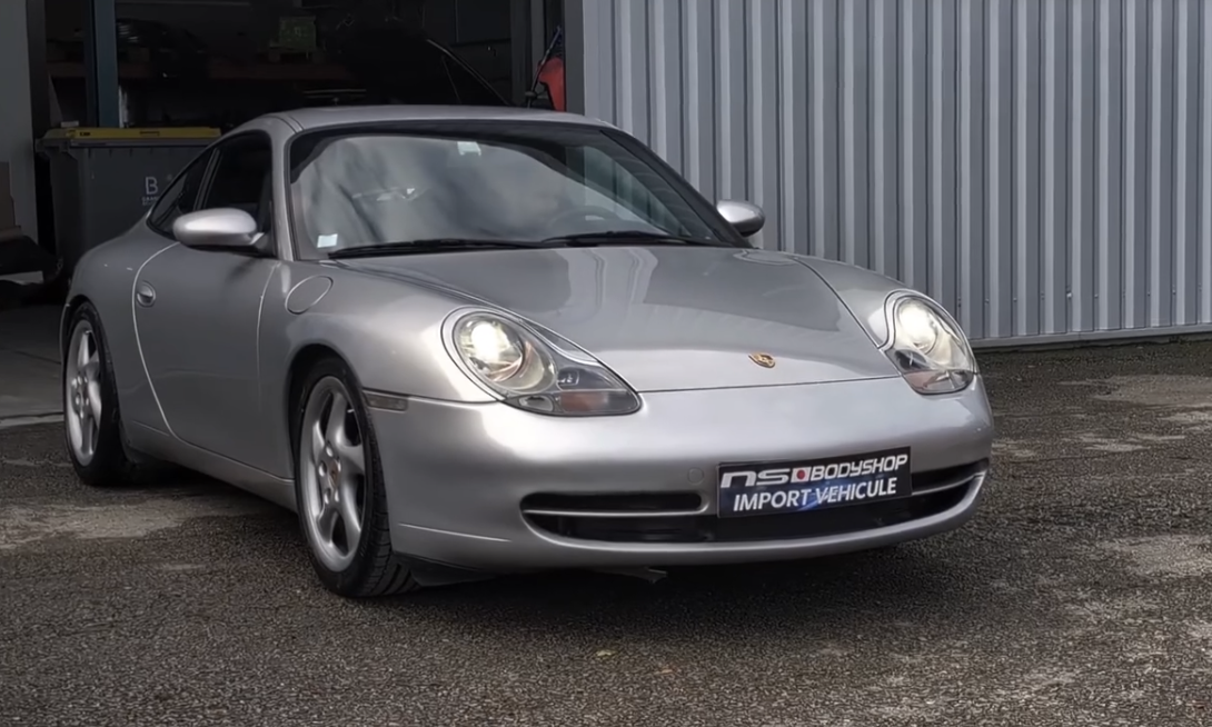 Detailing Porsche 996 Carrera à Belfort